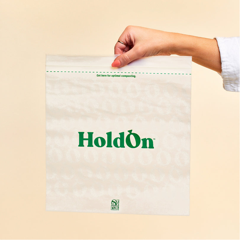 COMPOSTABLE ZIPSEAL GALLON BAGS