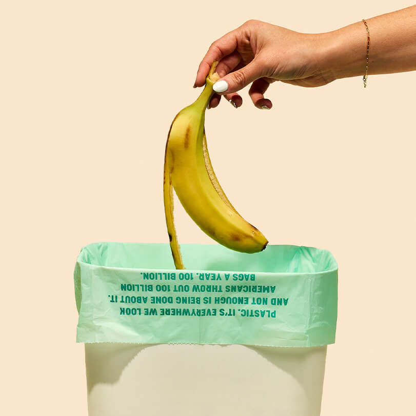 COMPOSTABLE SMALL SPACE KITCHEN BAGS